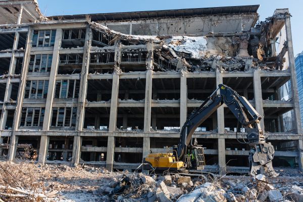 Commercial Building Demolition in Downingtown