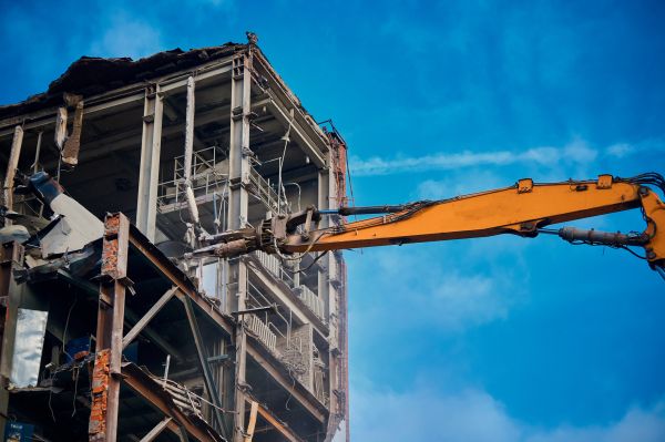 Factory Demolition in Downingtown