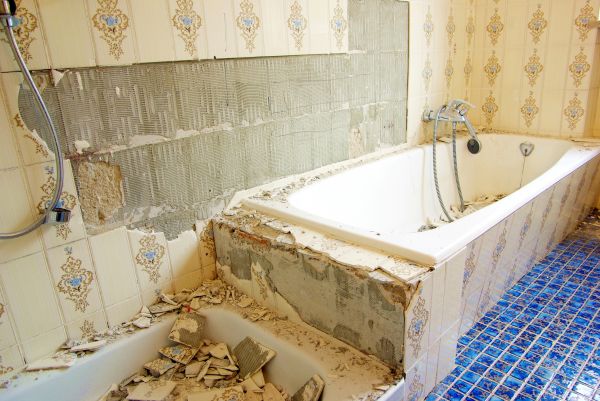 Shower Demolition in Downingtown