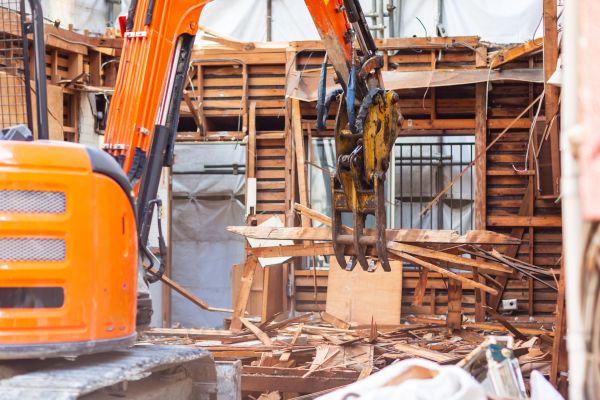 Cabin Demolition in Downingtown