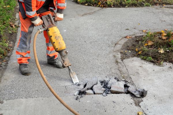 Concrete Sidewalk Removal in Downingtown